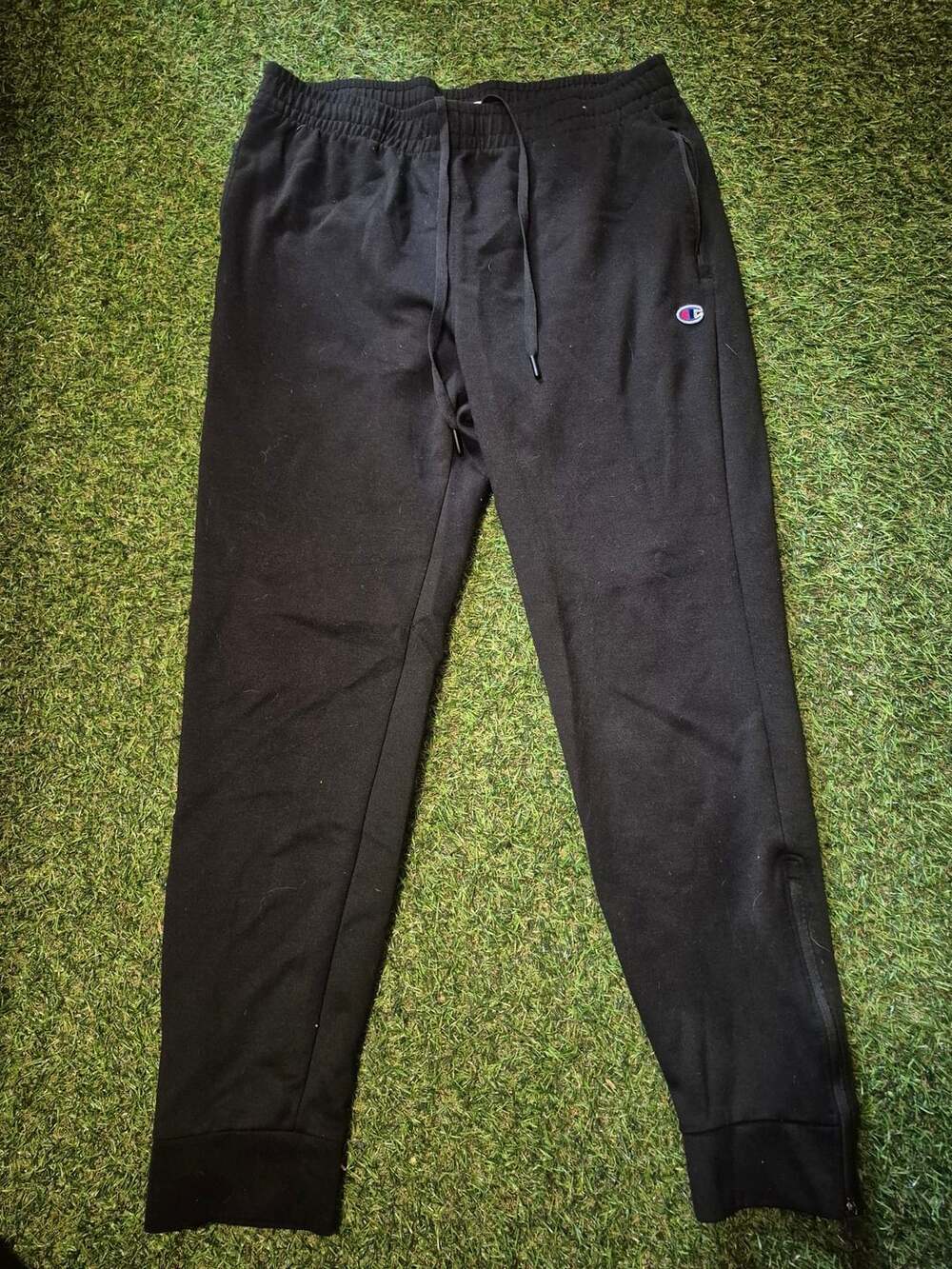 Champion Joggers Size M Black Sweatpants Pants